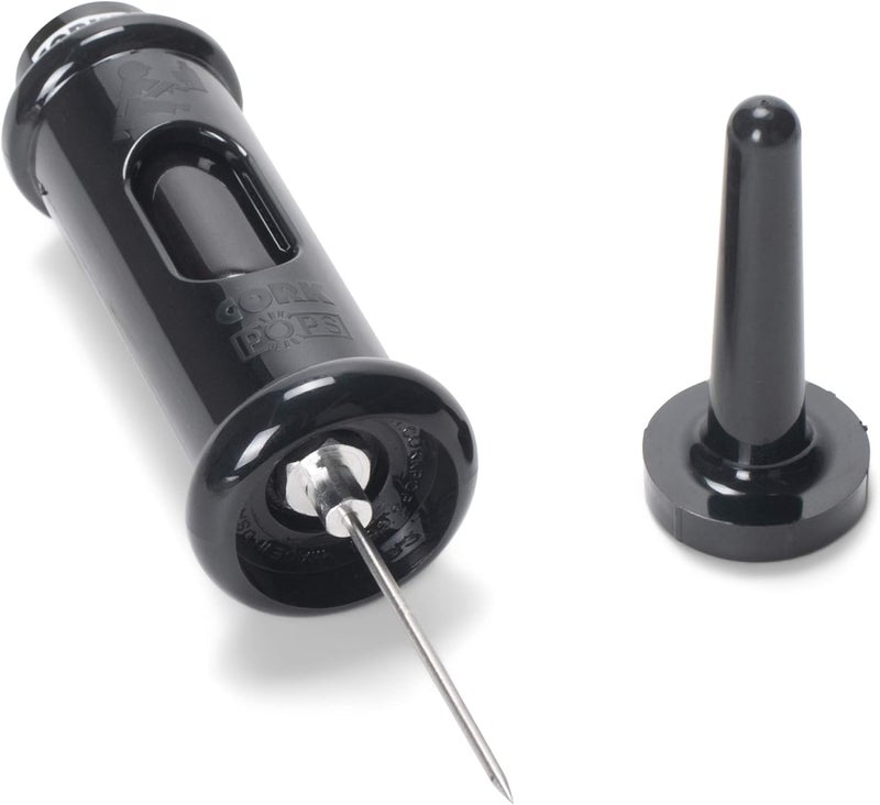 Cork Pops Black 6.5 Inch Original Wine Bottle Opener - Image 4